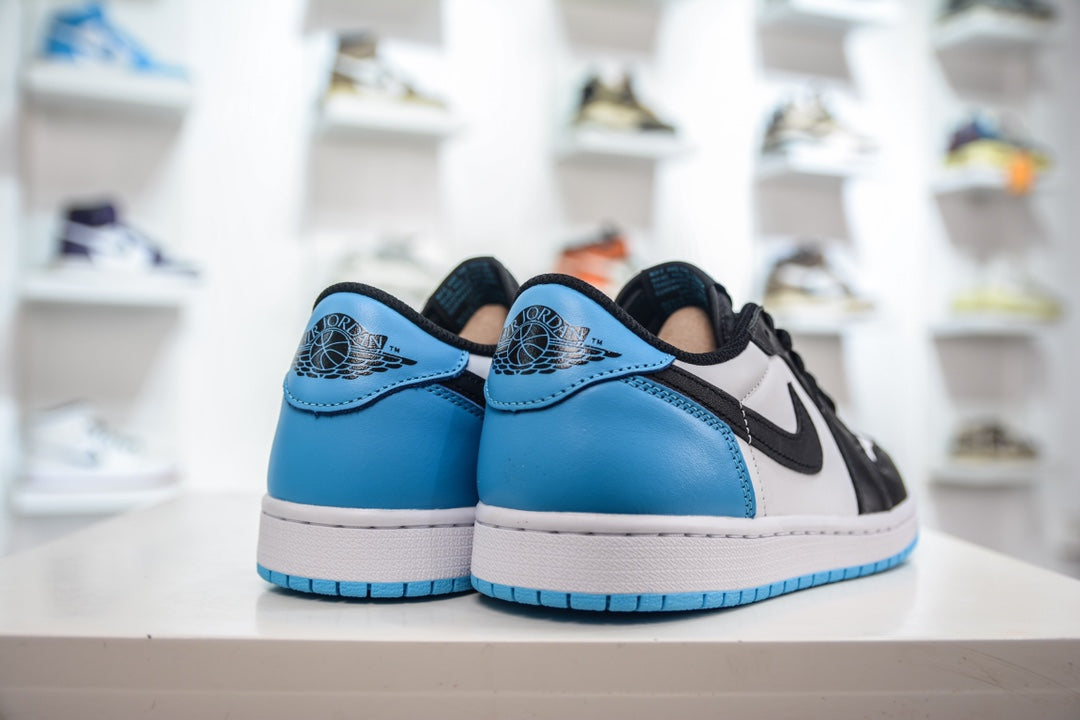 Jordan Air Jordan 1 Low ‘Black and Dark Powder Blue’