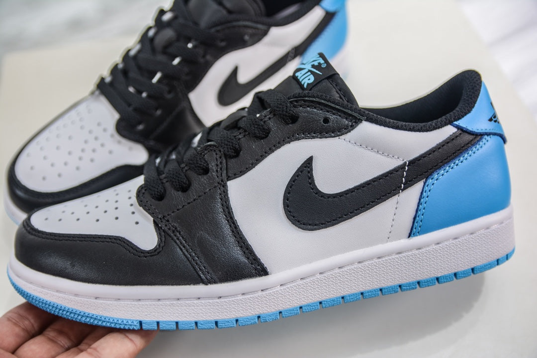 Jordan Air Jordan 1 Low ‘Black and Dark Powder Blue’