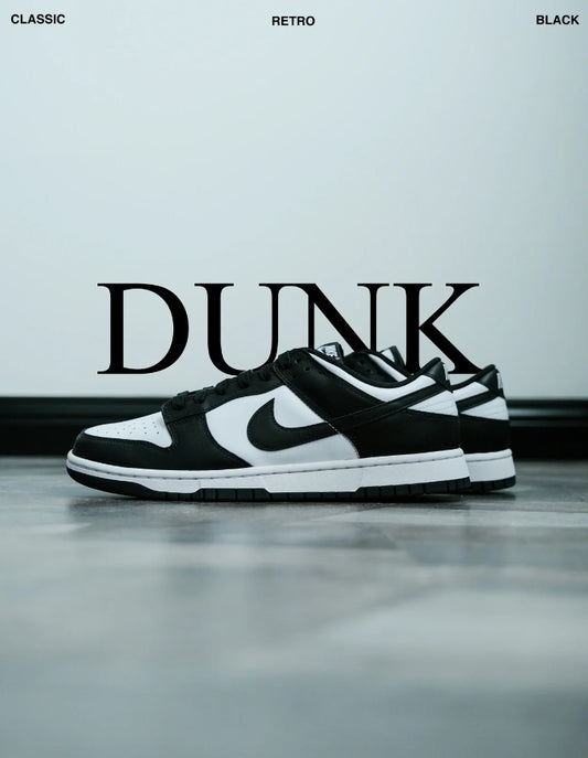 Nike Dunk Low "White/Black"